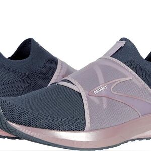 Brooks Women's Athletic Shoes - Navy and Pink